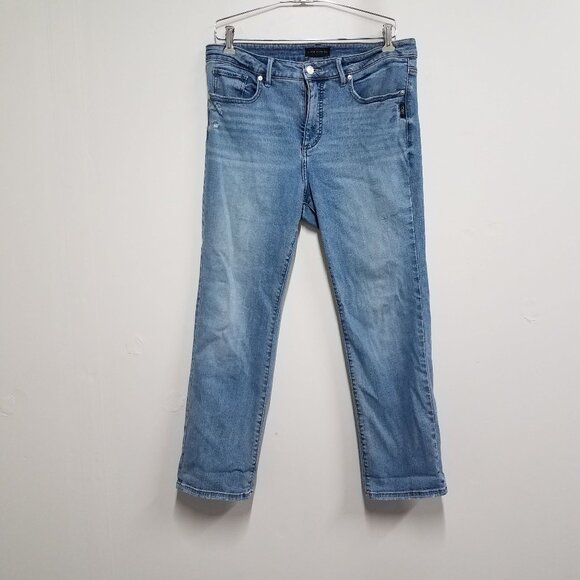 Silver Jeans Isbister High Rise Ankle Straight Leg Womens L74403SCV288 W34/L27 - Picture 1 of 9